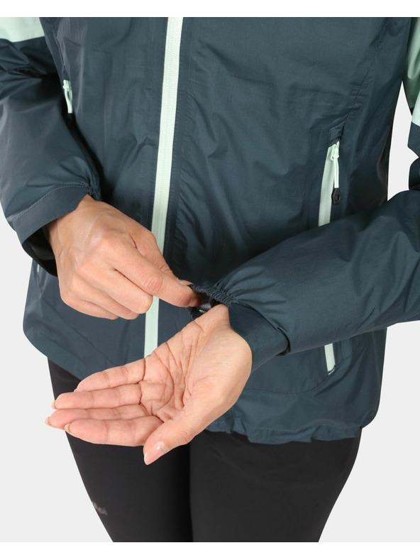 Kilpi Γυναικείο αδιάβροχο μπουφάν Kilpi HURRICANE-W Σκούρο Πράσινο