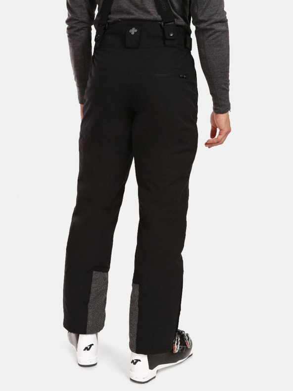 Kilpi Μαύρο ανδρικό παντελόνι σκι Kilpi MIMAS