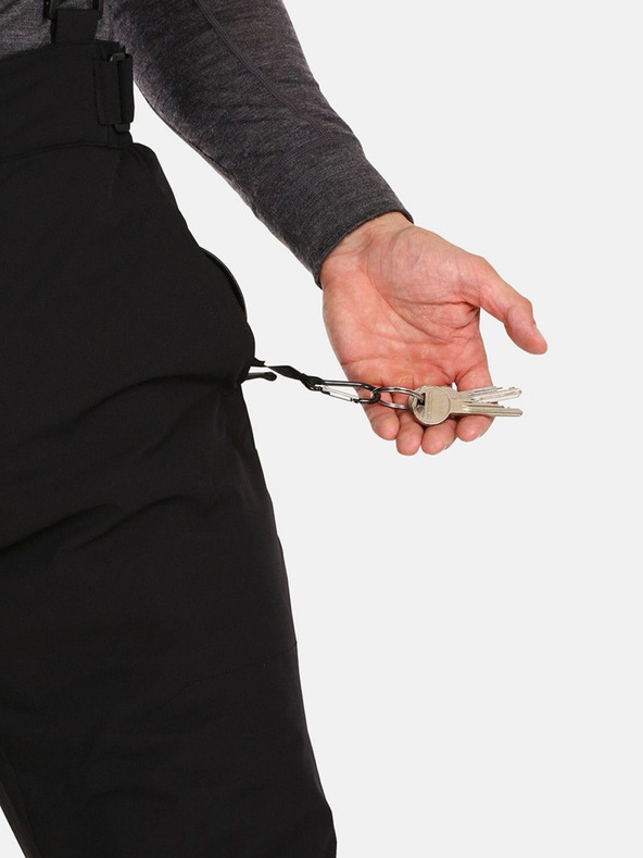 Kilpi Μαύρο ανδρικό παντελόνι σκι Kilpi MIMAS