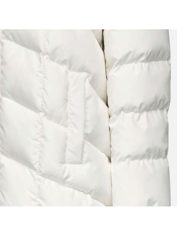 Geox Κρεμώδες γυναικείο μπουφάν Geox Anylla