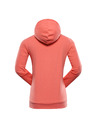 ALPINE PRO Γυναικείο βαμβακερό φούτερ ALPINE PRO LOKKA georgia peach