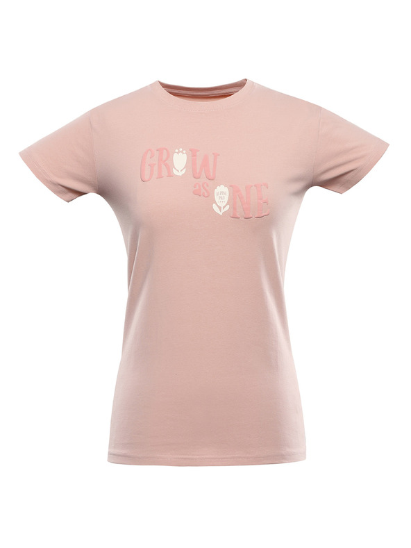 ALPINE PRO Γυναικείο βαμβακερό t-shirt ALPINE PRO SUMEKA peach whip παραλλαγή pb