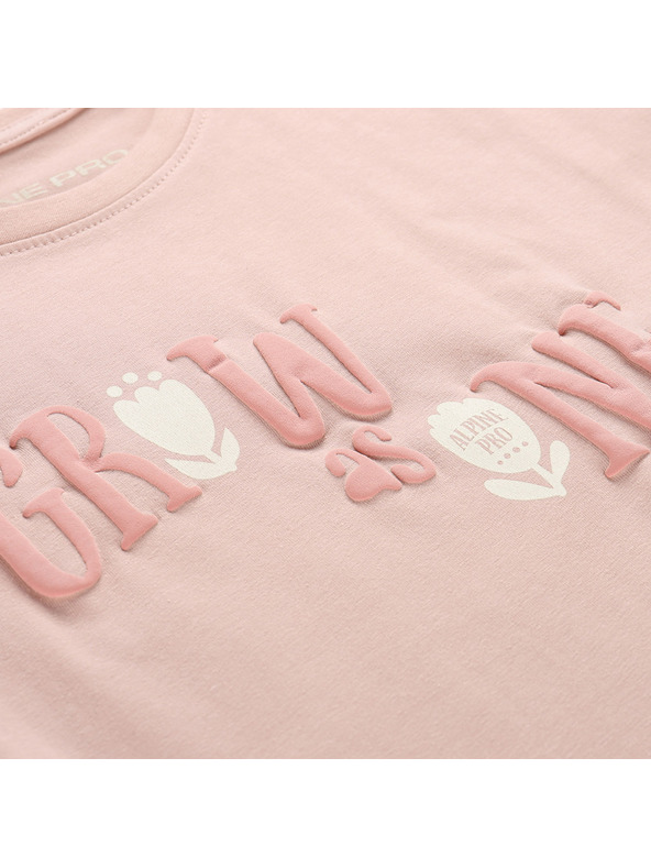 ALPINE PRO Γυναικείο βαμβακερό t-shirt ALPINE PRO SUMEKA peach whip παραλλαγή pb