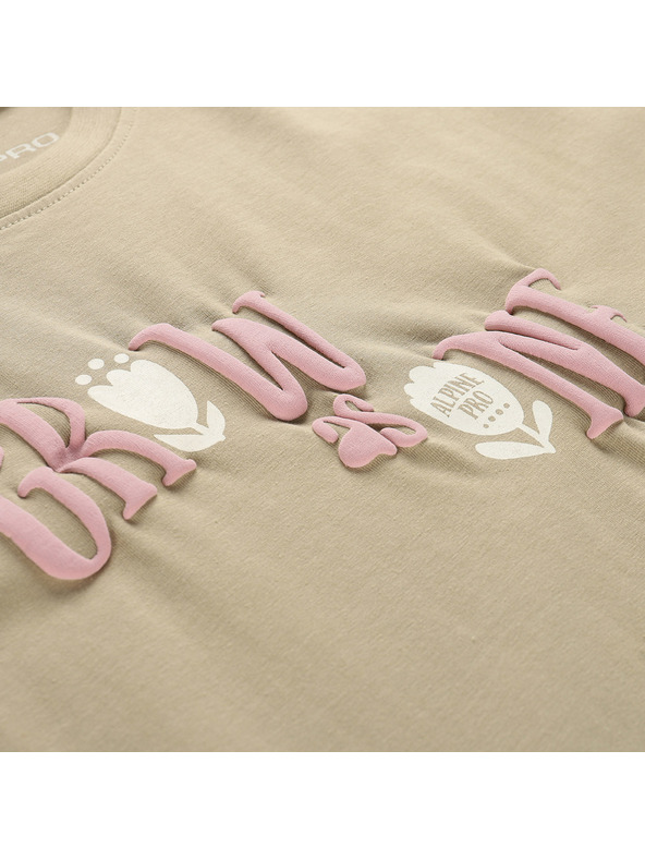 ALPINE PRO Γυναικείο βαμβακερό t-shirt ALPINE PRO SUMEKA twill παραλλαγή pb