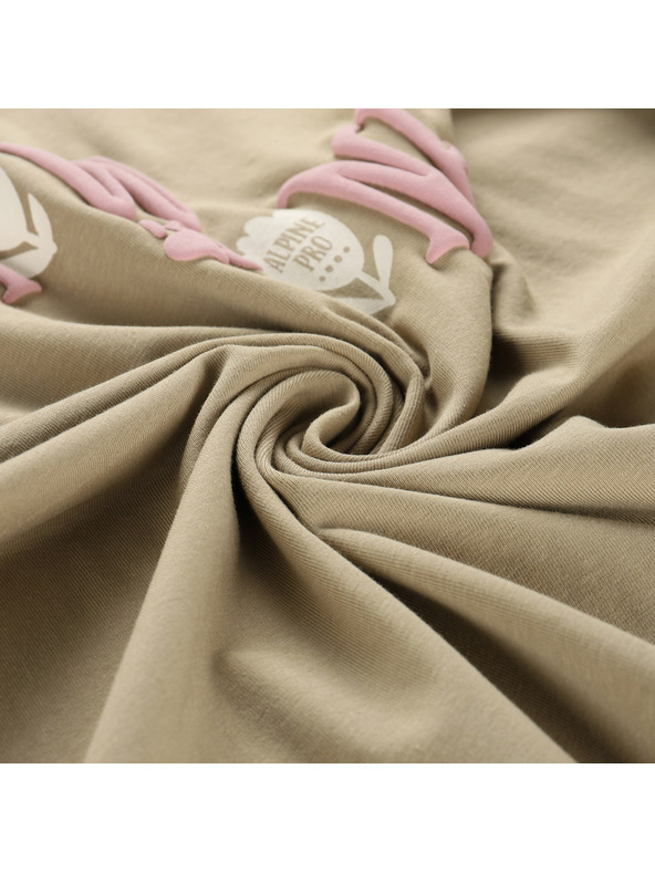 ALPINE PRO Γυναικείο βαμβακερό t-shirt ALPINE PRO SUMEKA twill παραλλαγή pb