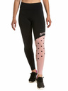 Meatfly Meatfly Women's Leggings Arabel Pink/Black | Black | Size