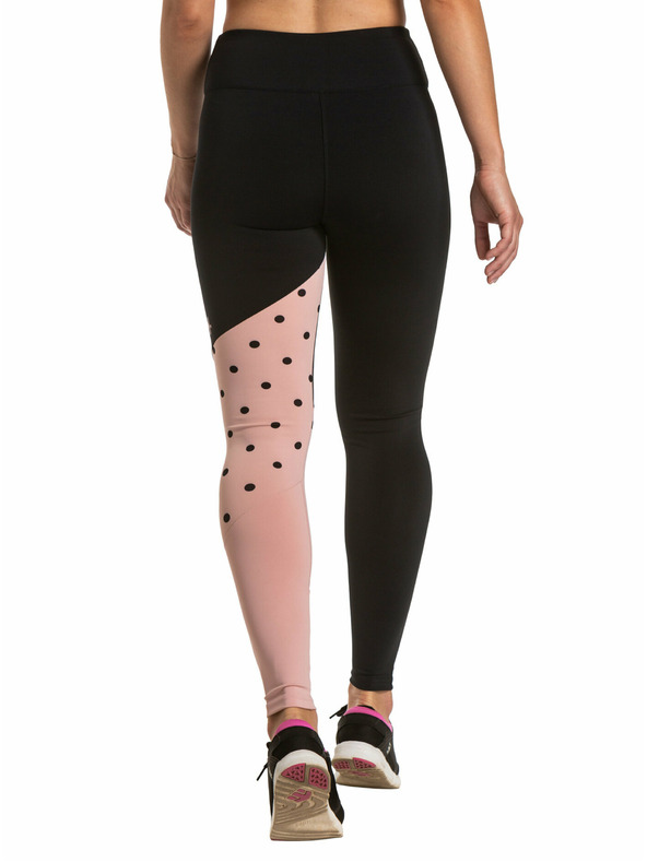 Meatfly Meatfly Women's Leggings Arabel Pink/Black | Black | Size