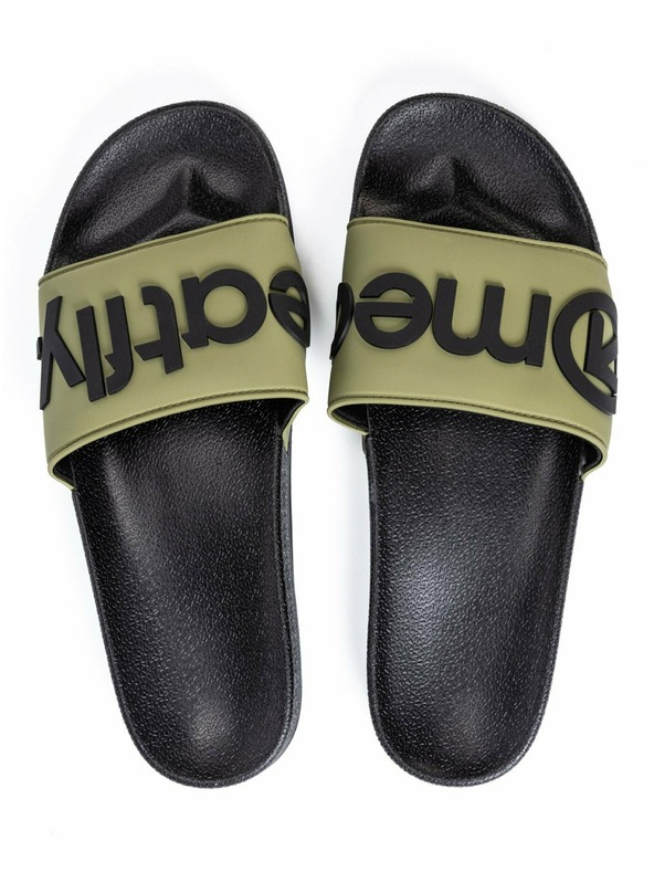 Meatfly Meatfly ανδρικές παντόφλες Hudson 3D Olive | Πράσινο | Μέγεθος