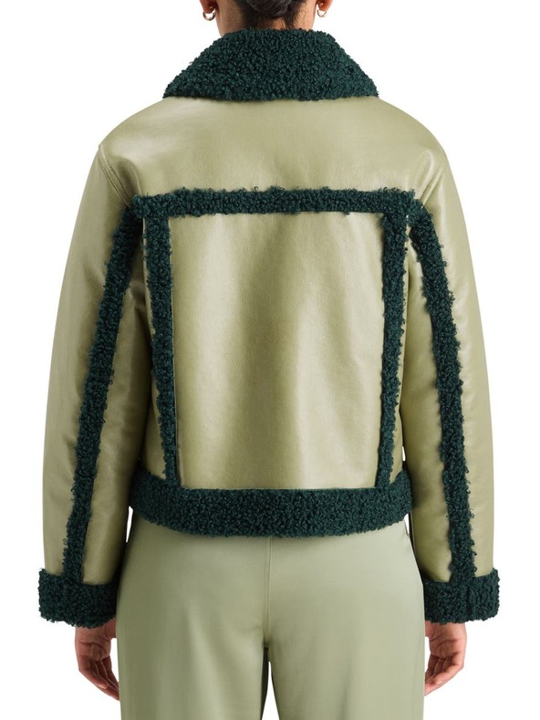 Scotch & Soda Scotch & Soda Γυναικείο δερμάτινο μπουφάν