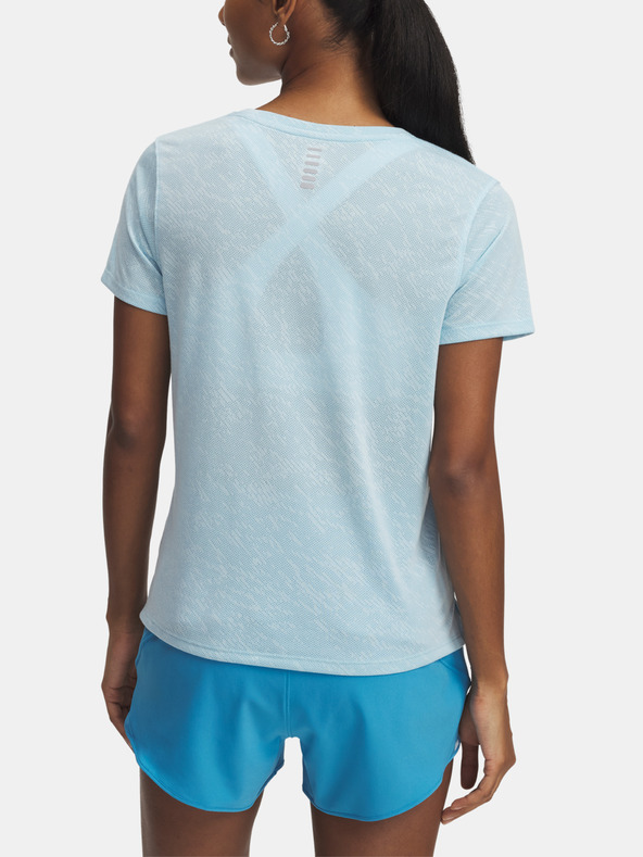 Under Armour Γυναικεία Under Armour UA Launch Camo Shortsleeve Shortsleeve