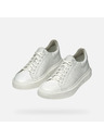 Geox Λευκά ανδρικά αθλητικά παπούτσια Geox Deiven
