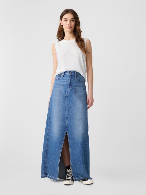 GAP Linen Top without Sleeves GAP