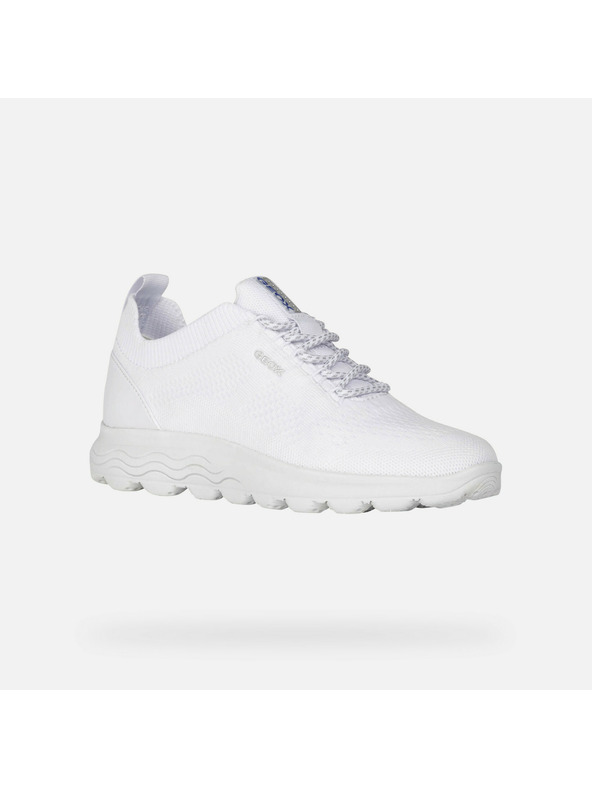 Geox Λευκά γυναικεία αθλητικά παπούτσια Geox Spherica