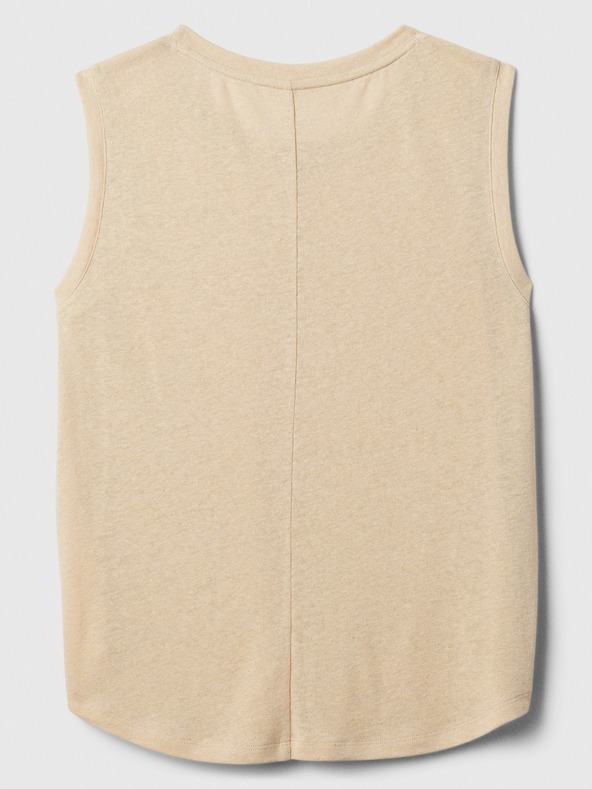 GAP Linen Top without Sleeves GAP