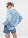 GAP Ριγέ oversized πουκάμισο GAP