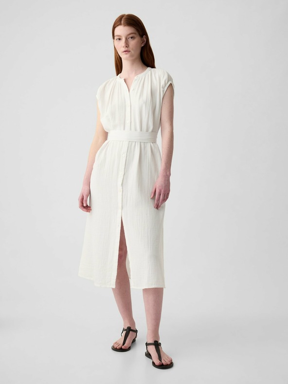GAP Muslin midi dress GAP