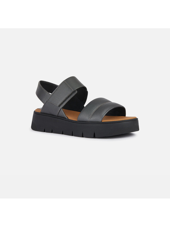 Geox Γκρι Geox Dandra Σανδάλια για Γυναίκες