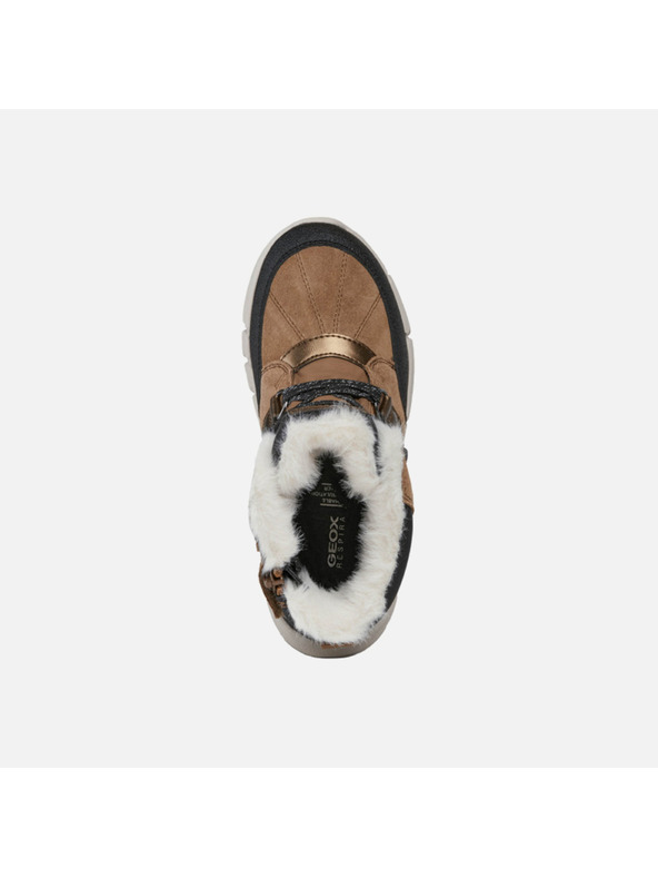 Geox Ανοιχτό καφέ μποτάκια αστραγάλου Geox Flexyper AB για κορίτσια