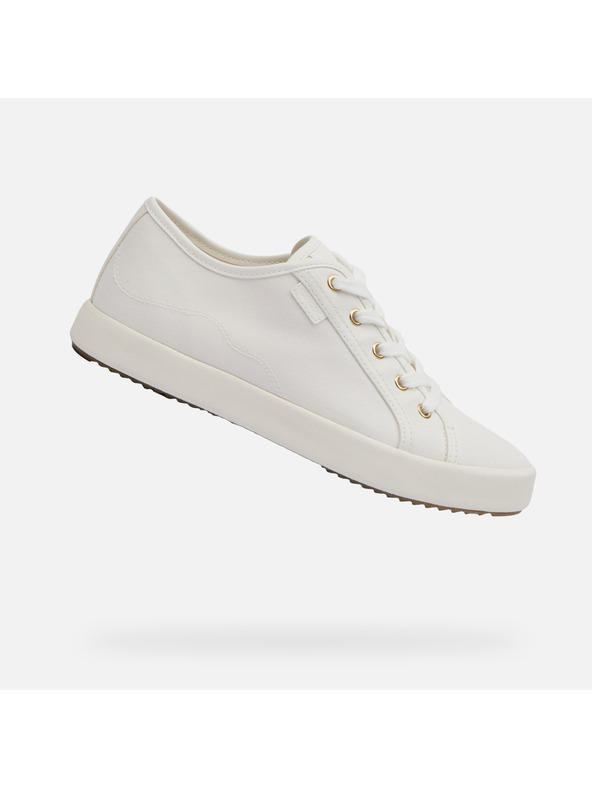 Geox Λευκά γυναικεία αθλητικά παπούτσια Geox Blomiee