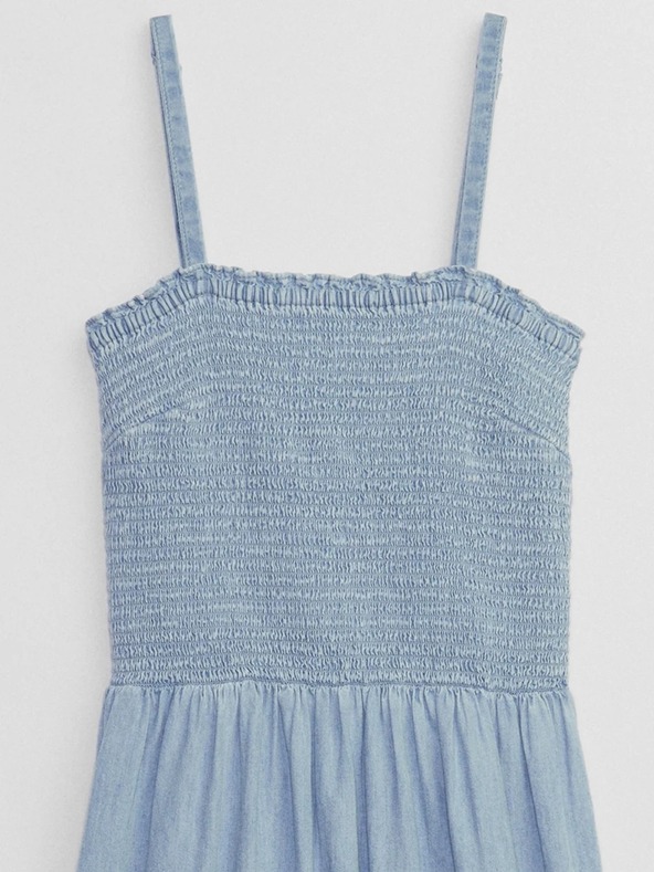 GAP Τζιν φόρεμα με τιράντες GAP