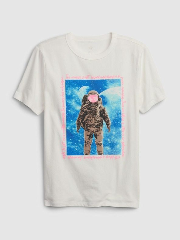 GAP Τυπωμένο παιδικό μπλουζάκι Gap