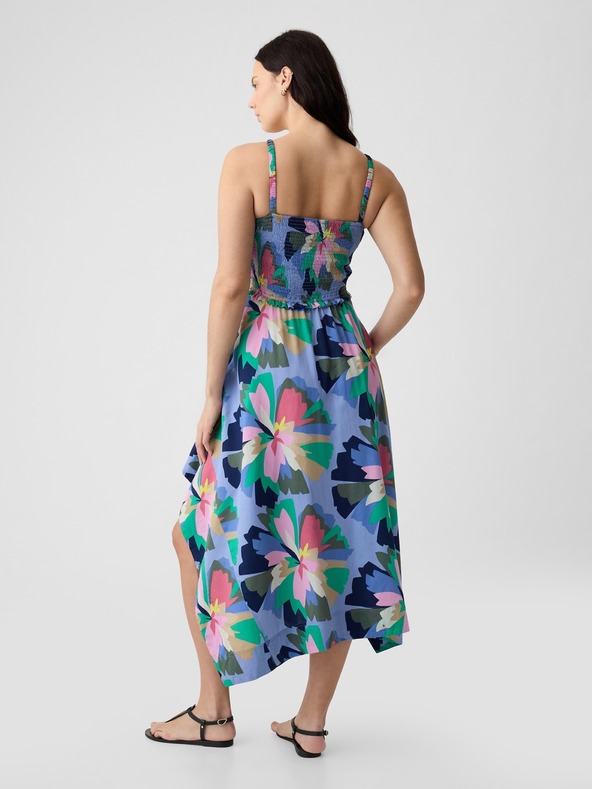 GAP Εμπριμέ midi φόρεμα GAP