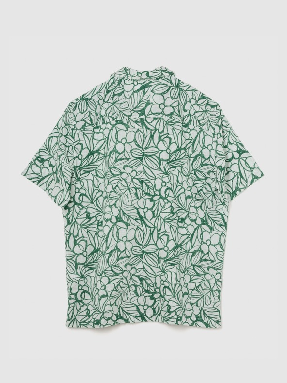 GAP Λινό πουκάμισο με κοντό μανίκι GAP