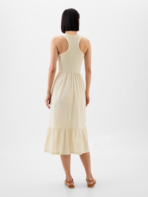 GAP Midi φόρεμα χωρίς μανίκια GAP