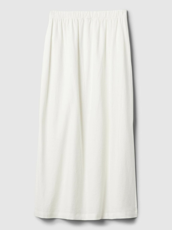 GAP Λινή μάξι φούστα GAP