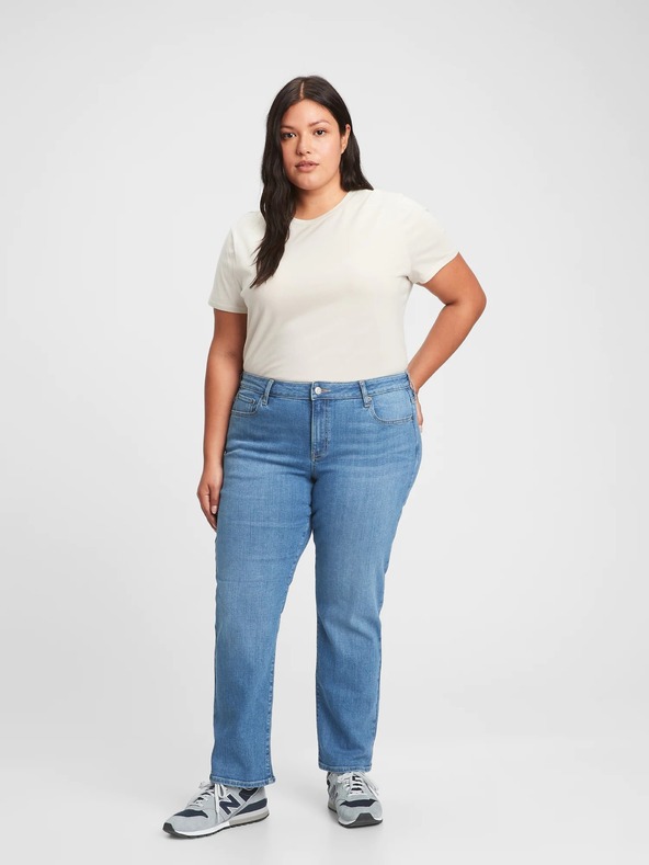 GAP Τζιν straight Mid Rise Classic Washwell GAP