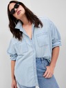 GAP Chambray Oversized πουκάμισο Big Shirt GAP
