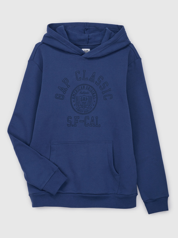 GAP Φούτερ με λογότυπο και fleece επένδυση GAP