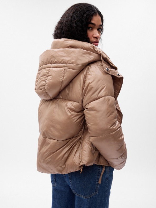 GAP Winter cropped quilted jacket PrimaLoft® GAP