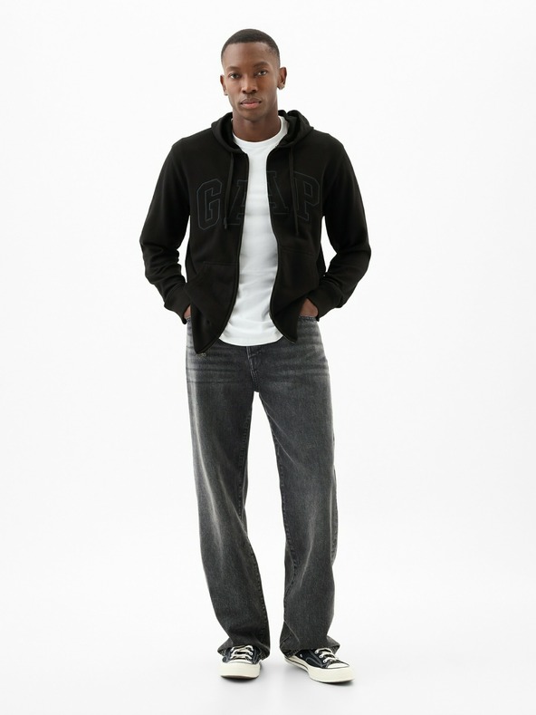 GAP Φούτερ με φερμουάρ GAP