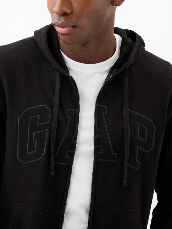 GAP Φούτερ με φερμουάρ GAP
