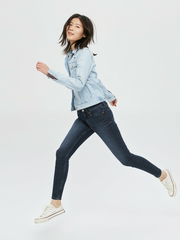 GAP Τζιν High Rise Universal Legging Washwell GAP