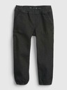 GAP Βρεφικό τζιν black joggers GAP