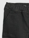 GAP Βρεφικό τζιν black joggers GAP