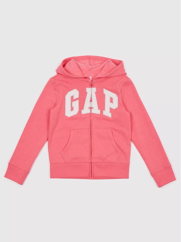 GAP Παιδική φούτερ Gap logo με φερμουάρ GAP
