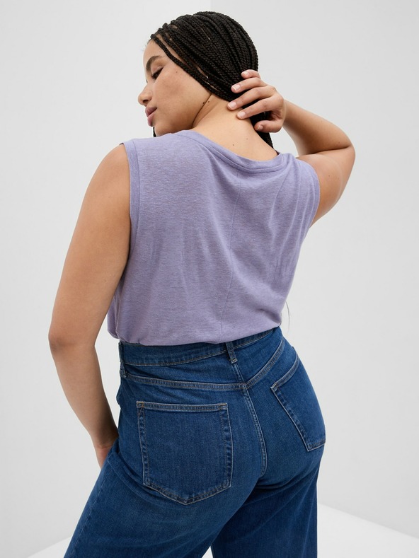 GAP Linen Top without Sleeves GAP