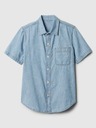 GAP Παιδικό chambray πουκάμισο GAP
