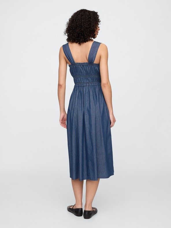 GAP Denim midi φόρεμα GAP