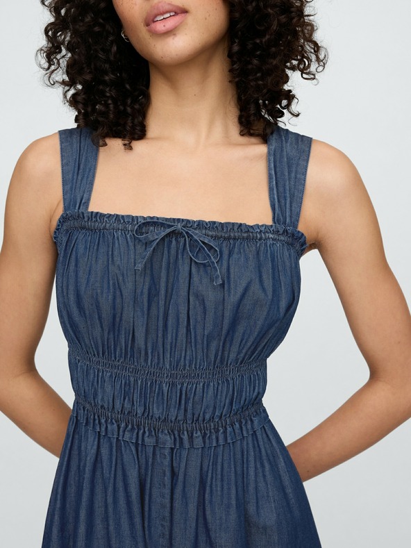 GAP Denim midi φόρεμα GAP