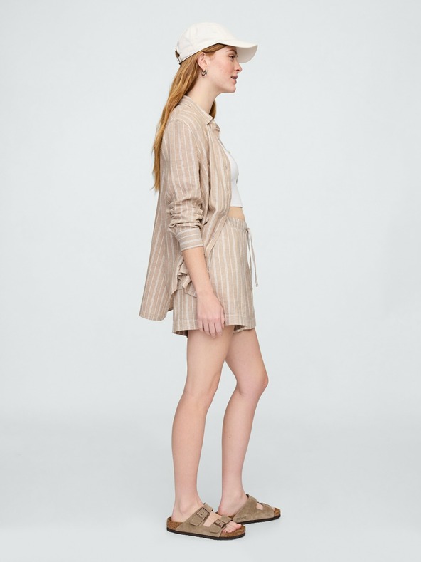 GAP Λινό σορτς GAP