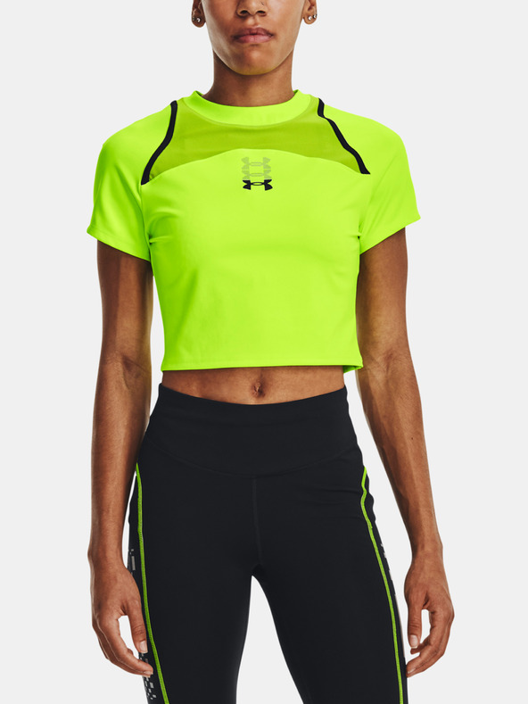 Under Armour Γυναικείο crop t-shirt Under Armour UA Run Anywhere Crop SS