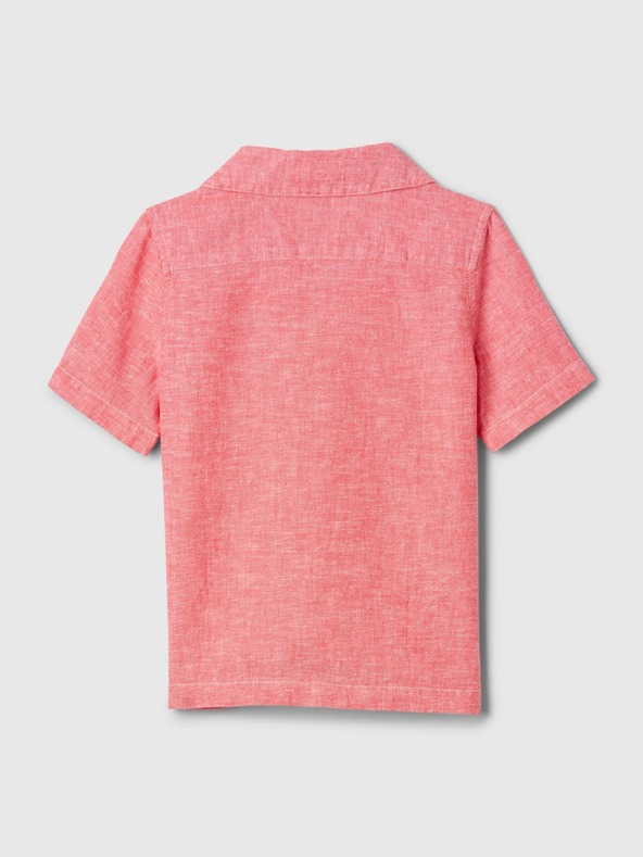 GAP Παιδικό λινό πουκάμισο Oxford GAP