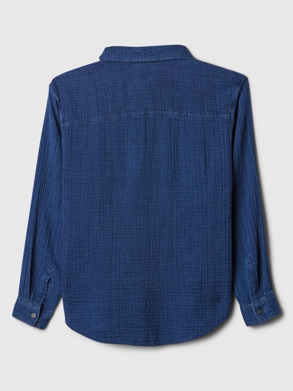 GAP Λινό oversized πουκάμισο GAP