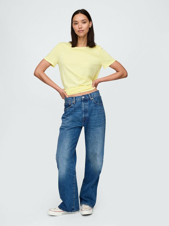 GAP Βαμβακερή μπλούζα GAP