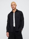 GAP Standard Fit λινό πουκάμισο GAP