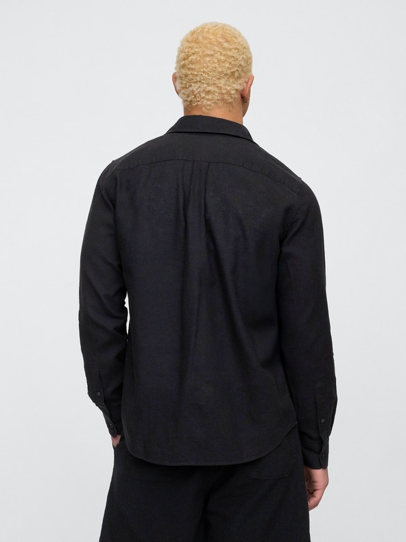 GAP Standard Fit λινό πουκάμισο GAP